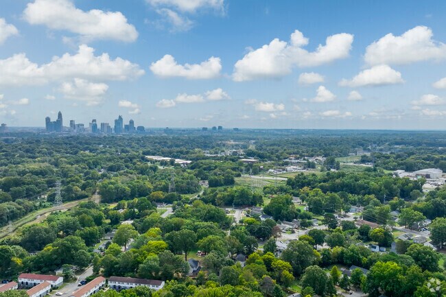 Oakview Terrace is a small and quiet community that is quickly growing just outside Charlotte.