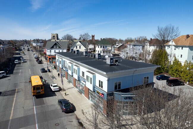 Explore the shops along Broad Street in the Lower South Providence neighborhood.