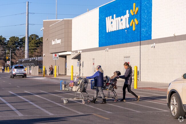 Residents can get their shopping done at Walmart in Nacogdoches.