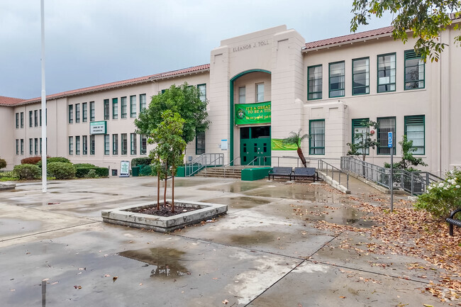 Eleanor J. Toll Middle School has a Niche rating of B+.
