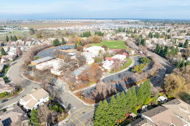 Two Rivers Elementary School is a spacious campus.