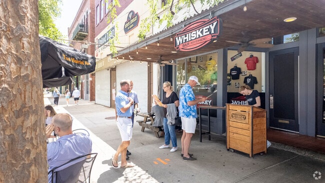 Whiskey Bar (Kitchen) has Japanese cuisine and craft burgers.