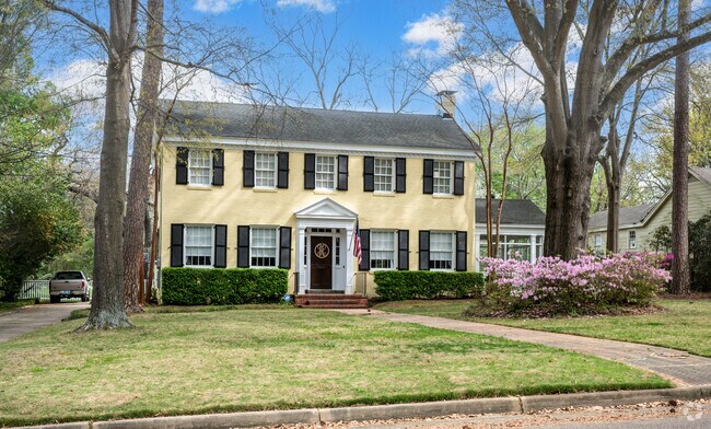 Colonial architecture in Edgewood is a charming feature for all to enjoy.