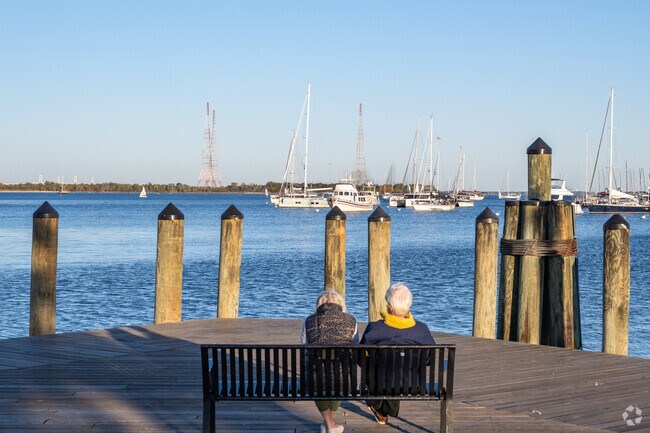 Relax by the water in Annapolis with a loved one.
