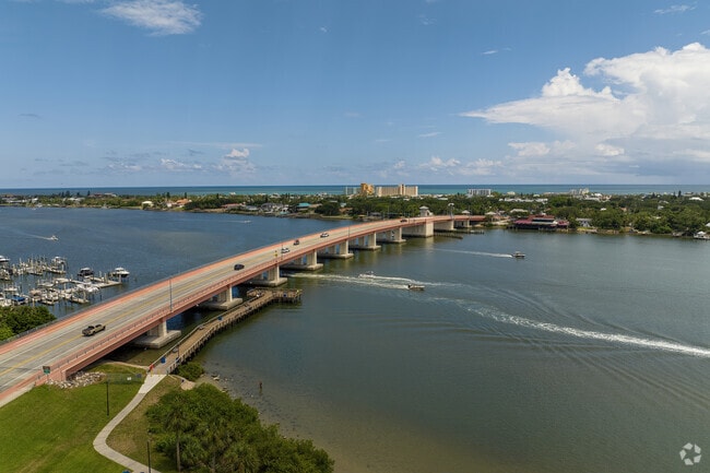 The North Causeway Bridge, minutes from Central Mainland, provides access to New Smyrna Beach.