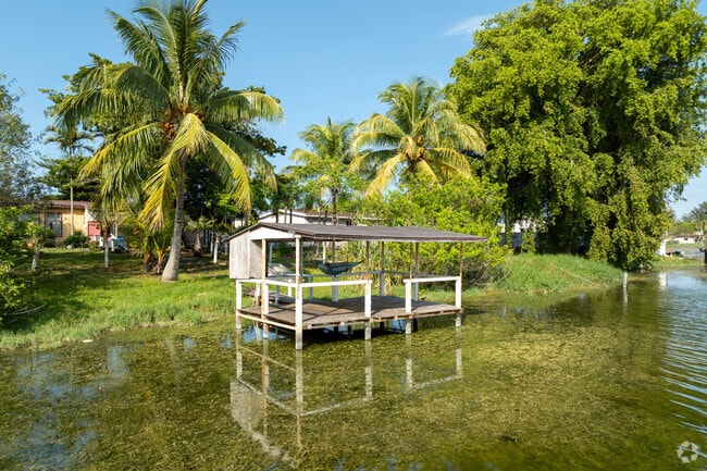 Some Myrtle Grove homes even have small lake docks.