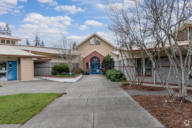 Christa Mcauliffe Elementary School entrance.