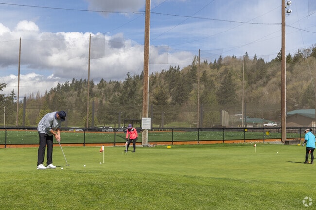 Locals in Renton's Elliott neighborhood can practice golf at the Maplewood Public Golf Course.