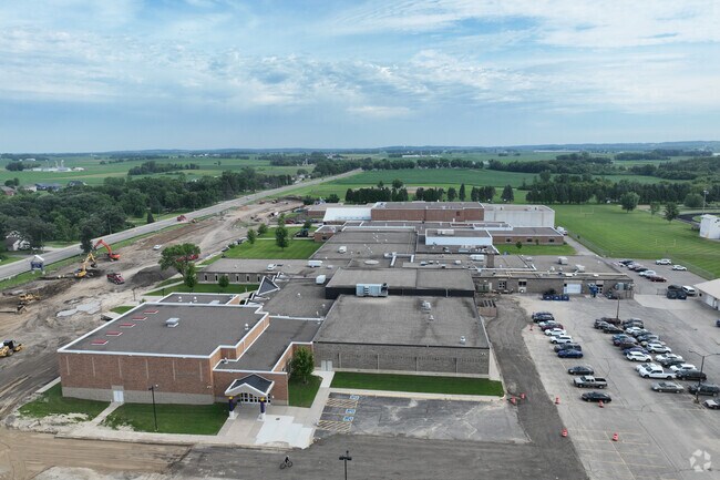 Melrose Secondary School ranks third best public high school in Stearns County.
