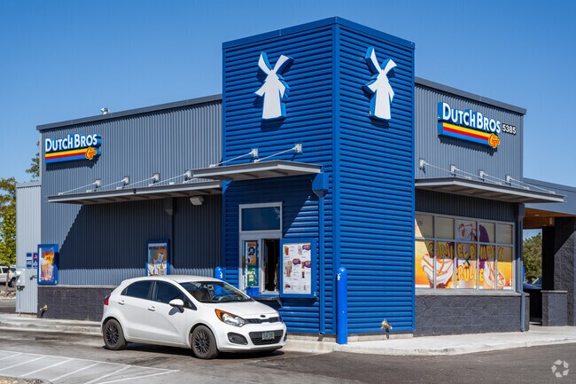 Dutch Bros Coffee is just across W 80th Ave from Westdale.