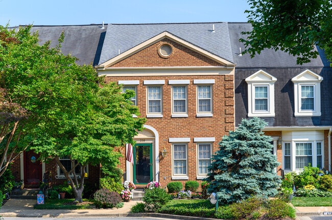 Tidy landscaping and symmetrical facades can be found throughout Landmark/Van Dorn.
