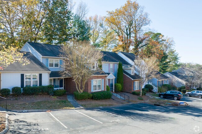 Hootstown includes rows of townhouses.
