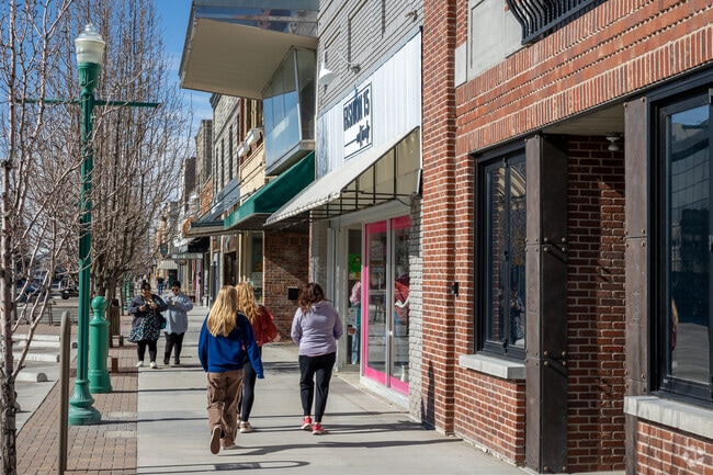 Residents window shop dozens of local shops in downtown Twin Falls.