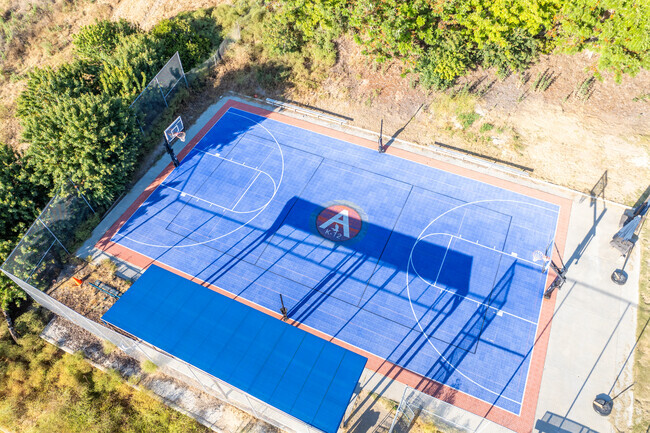 Students can play basketball at Revo Academy.