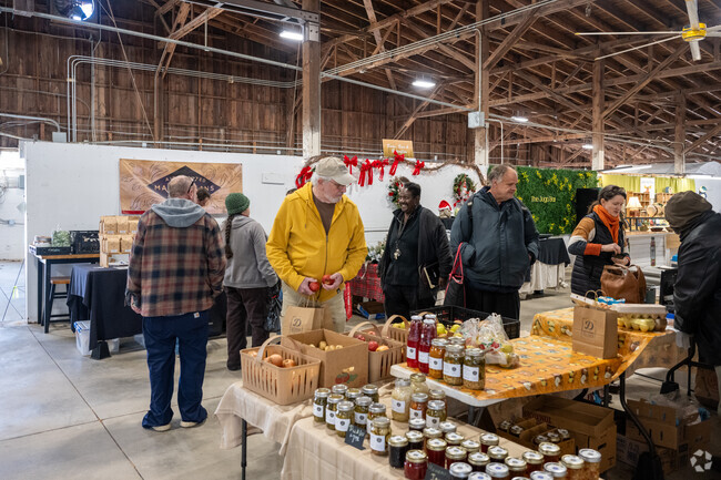 Foxhall residents enjoy shopping at the Winston-Salem Farmers Market open year-round.
