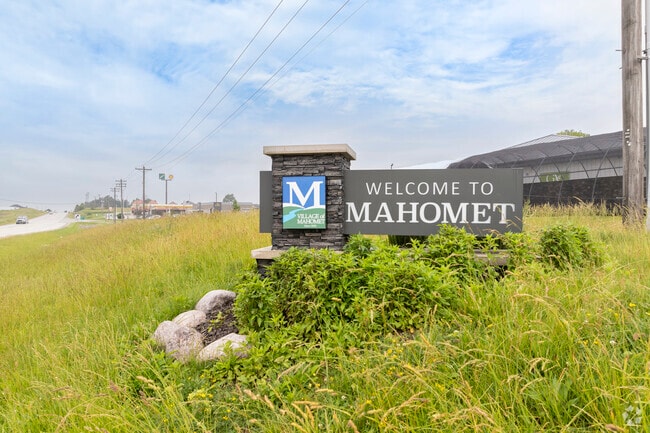 Mahomet is a growing northwest Champaign-Urbana suburb with great schools and parks.