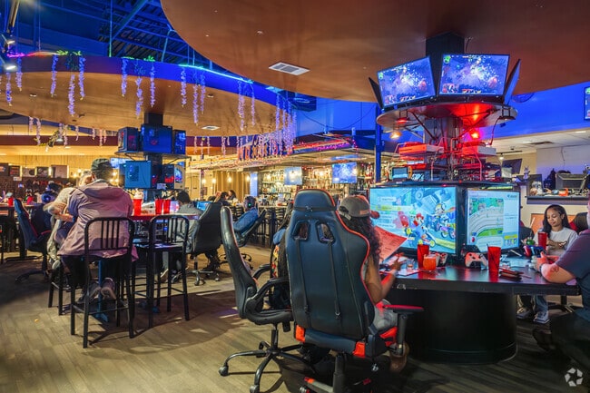 Battle and Brew is a highly-rated bar and gaming combination in Sandy Springs.