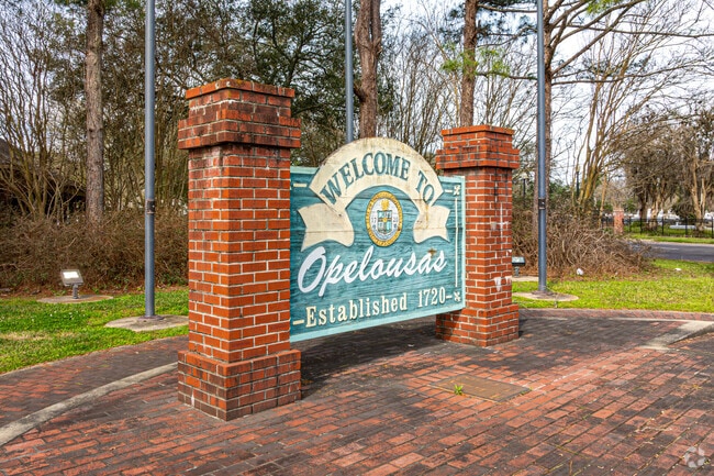 Opelousas was established in 1720.