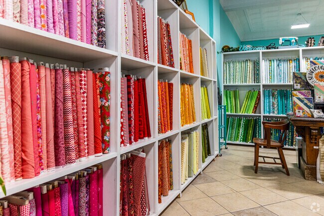 Residents in Maysville head to Apron Strings Quilt Shop for modern fabrics, homemade soaps, and lotions.