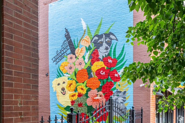 The love of community is on display around every corner in Lafayette Square.