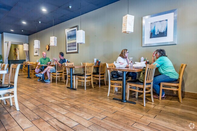 Patrons are enjoying a delicious lunch at Pho House in Carmichael.