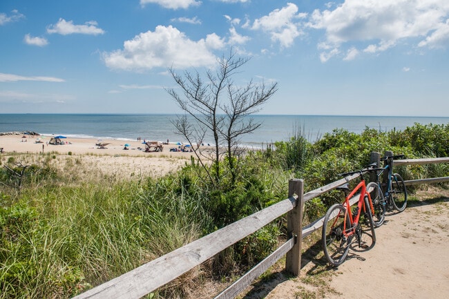 Just a short bike ride away, enjoy effortless access to the beach—no traffic, no stress, just sunshine and the ocean breeze.
