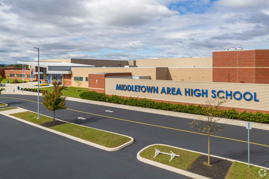 Older students attend Middletown Area High School.