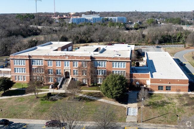 Washington Magnet Elementary School is a historic school and building located at Raleigh,NC.