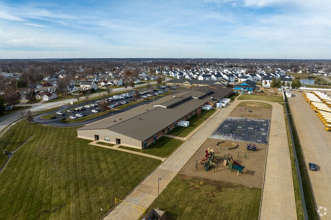 Westhoff Elementary School is located on a quiet road among many nice subdivisions.
