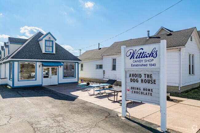 Wittich’s Candy Shop in Circlevile, Ohio was opened in 1840.