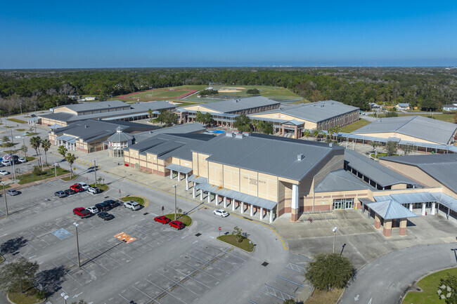 Students at New Smyrna Beach High School can choose from a variety of extracurricular options.