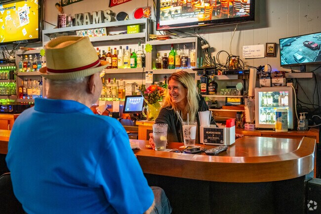 Stop in at Kam's Corner Tap, local favorite in Nash Park.