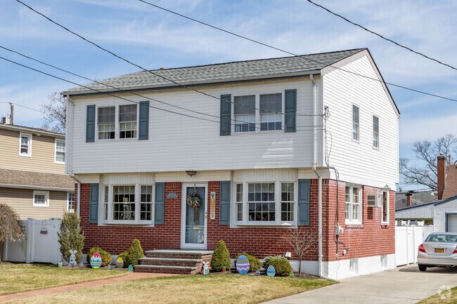 Garrison Colonial style homes offer lots of room for growing families in East Meadow.