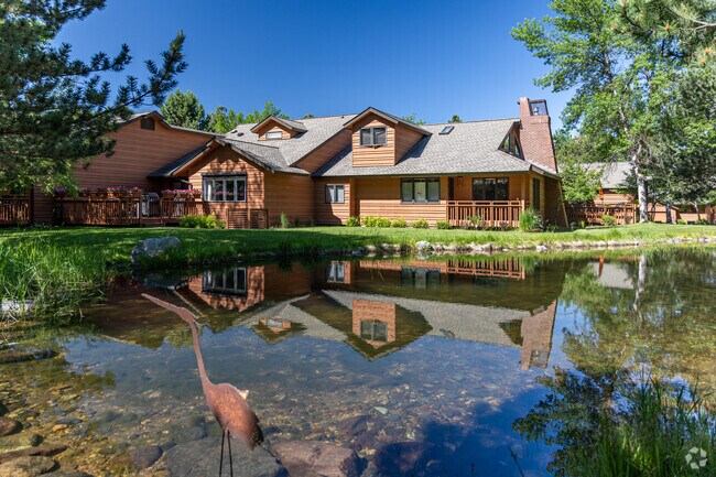 Log cabins are unique to Upper Rattlesnake.
