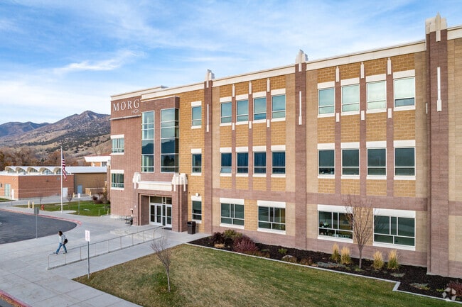 School spirit is strong at Morgan High School.