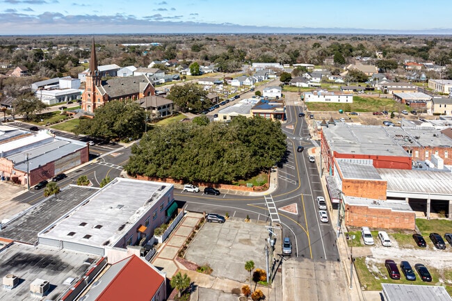 Abbeville is a mix of commercial and residential areas.