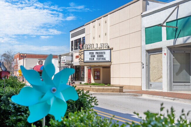 Dallas is a small-town charm rural neighborhood with an inviting Downtown.