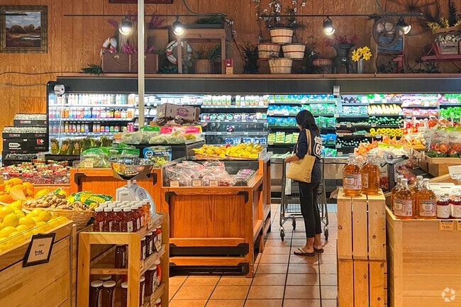 The Fresh Market in Park Shores has a large variety of farm fresh organic fruits and vegetables.