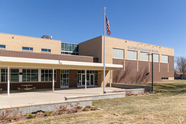 Clayton Elementary School in Englewood has 373 students.