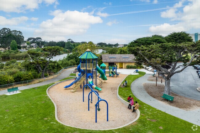 Laguna Grande Regional Park playground in Seaside, California