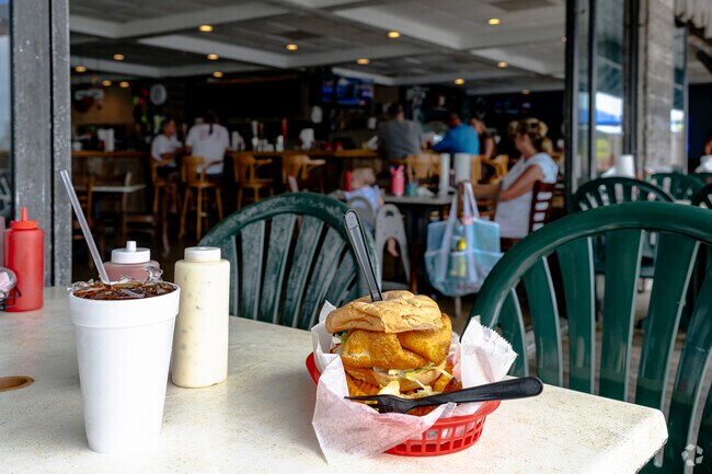 The fried flounder is a local favorite at Our Deck Down Under in Wilbur by the Sea.