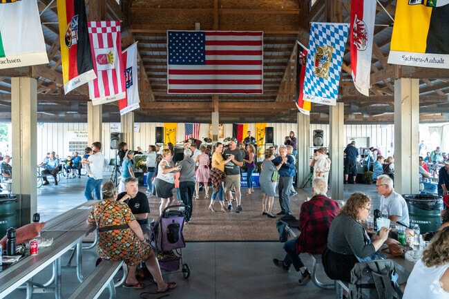 Dancing the Polka is a must during Germantown Oktoberfest.