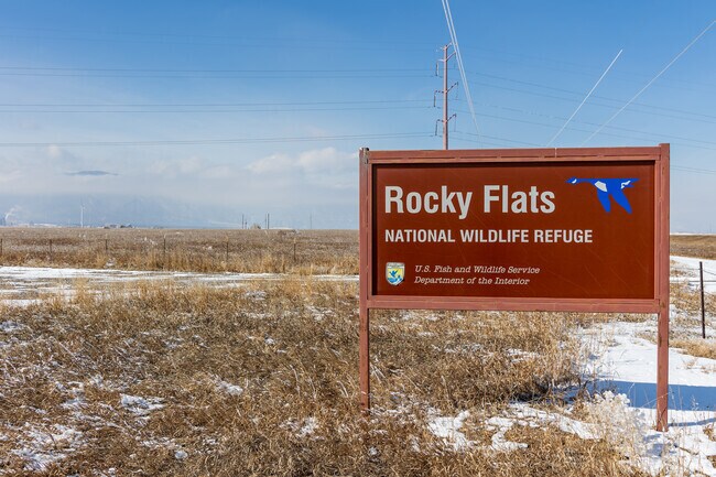 The Rocky Flats National Wildlife Refuge is a vast area of wetlands and grasslands located south and west of Superior.