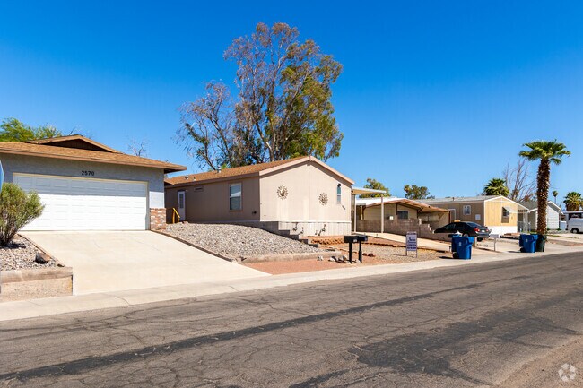 Manufactured homes are one of the most common types of homes in Bullhead City.