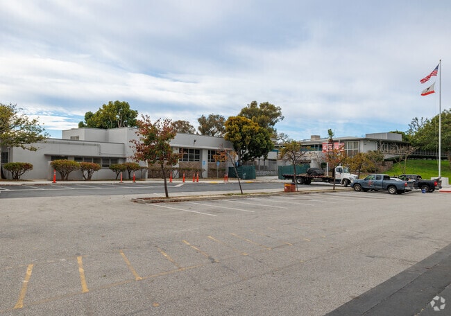 Staff parking at Westchester Enriched Sciences Magnets in Westchester, CA.