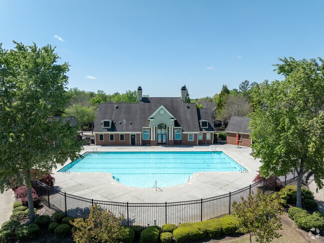 The Cascades cummunity pool getting ready for the warm weather coming.