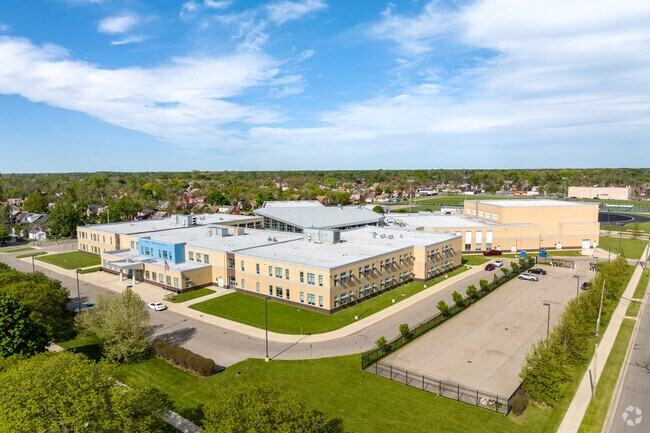 Mumford High School is centrally located, making pick up and drop off easy for Bethune Community students.