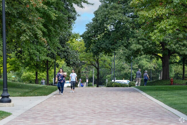 There really isn't a prettier campus than University of Dayton's located in Walnut Hills area.