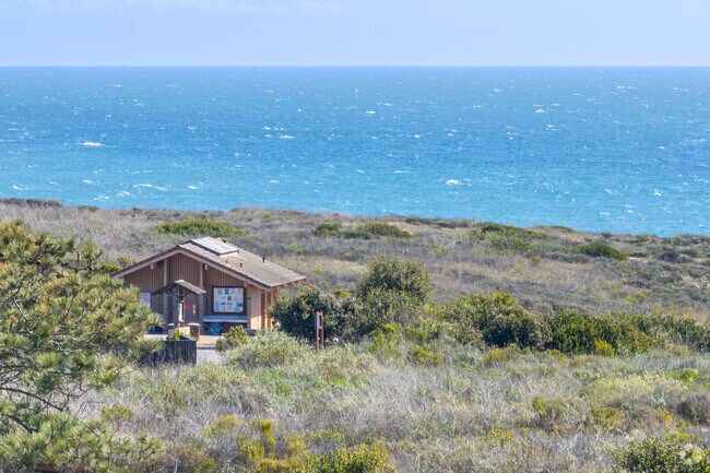 Crystal Cove offers camp sites with stunning views of the area.