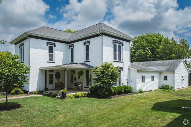 Many of the historic homes in Delphos feature additions for more room.